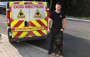 Manned Guarding Site Security with Dog Unit